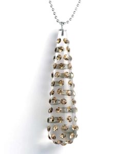 Acrylic Necklaces with Swarovski Elements
